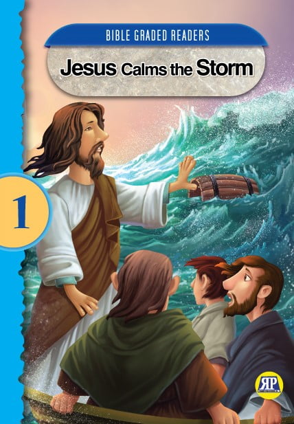 BIBLE GRADED READERS (JESUS CALMS THE STORM) - Accessible Publishers Ltd