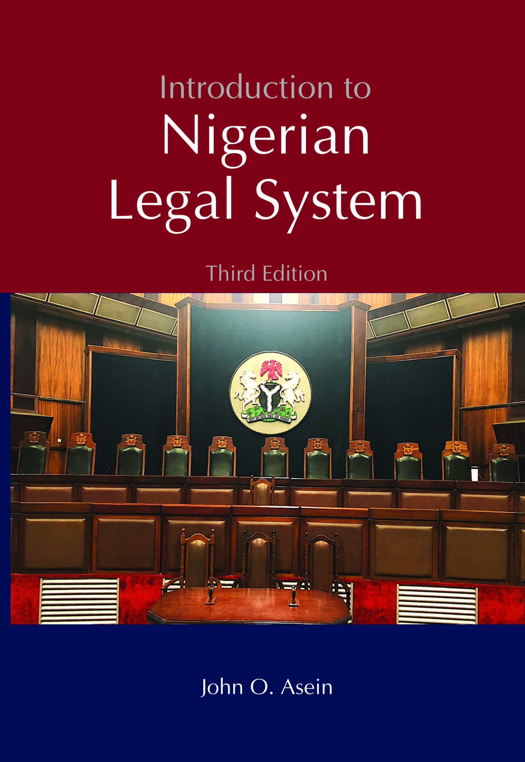 INTRODUCTION TO NIG. LEGAL SYS. (E BOOK)